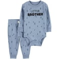 thumbnail image 1 of Carter's Child of Mine Baby Boy Outfit Set, 2-Piece, Sizes 0/3-24 Months, 1 of 6