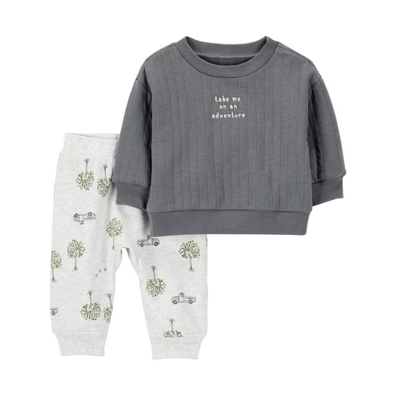 Carter's Child of Mine Baby Boy Outfit Set, 2-Piece, Sizes 0/3-24 Months