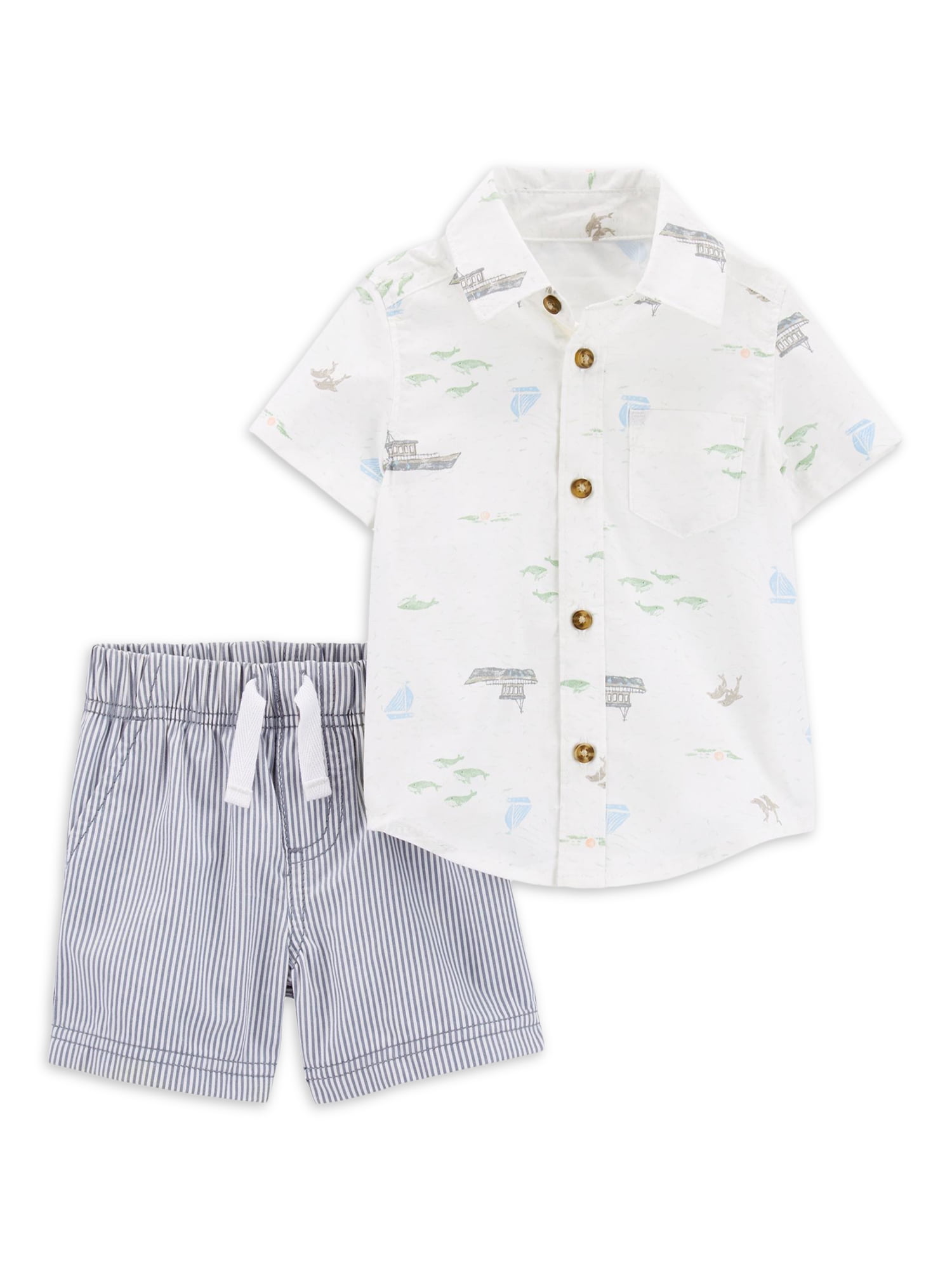 Carters Child of Mine Baby Boy Outfit Set 2 Piece Philippines Ubuy