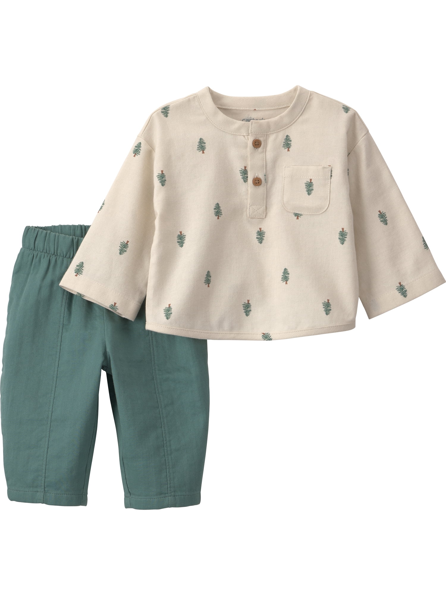 Carter's Child of Mine Baby Boy Outfit Set, 2-Piece, Sizes 0/3-24 Months