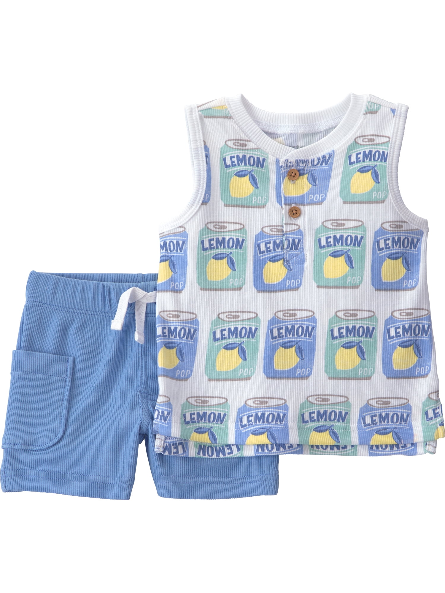 Carter's Child of Mine Baby Boy Outfit Set, 2-Piece, Sizes 0/3-24 Months