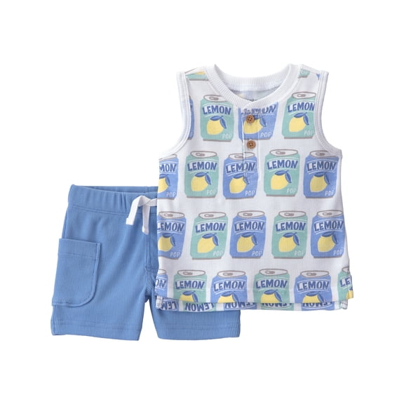 Carter's Child of Mine Baby Boy Outfit Set, 2-Piece, Sizes 0/3-24 Months
