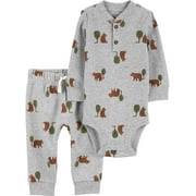 Carter's Child of Mine Baby Boy Outfit Set, 2-Piece, Sizes 0/3-24 Months