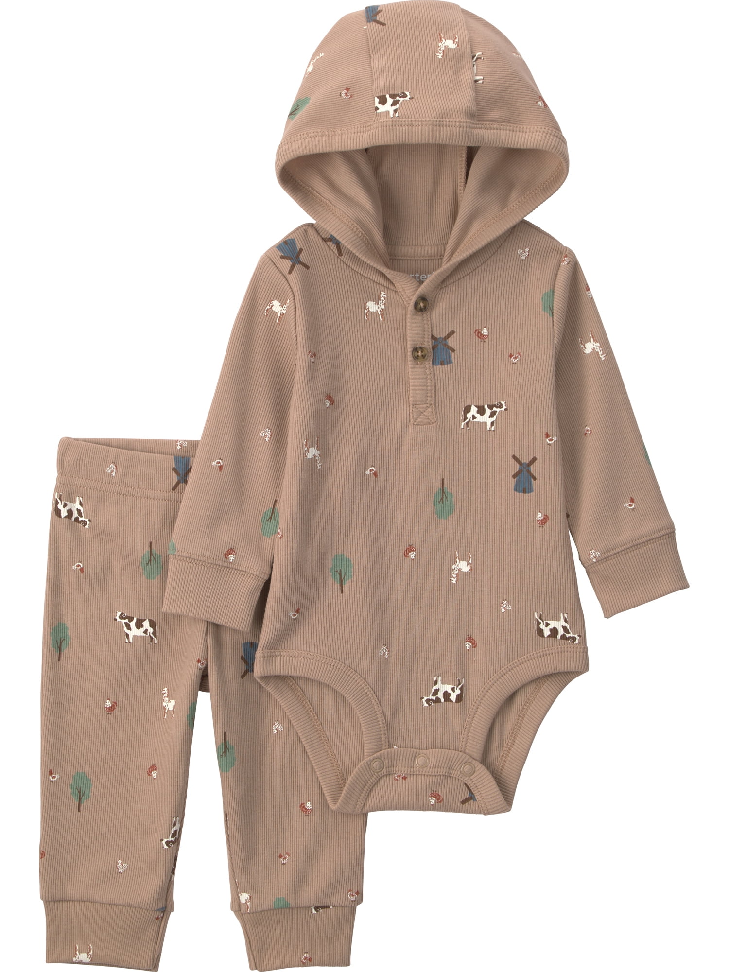 Carter's Child of Mine Baby Boy Outfit Set, 2-Piece, Sizes 0/3-24 Months