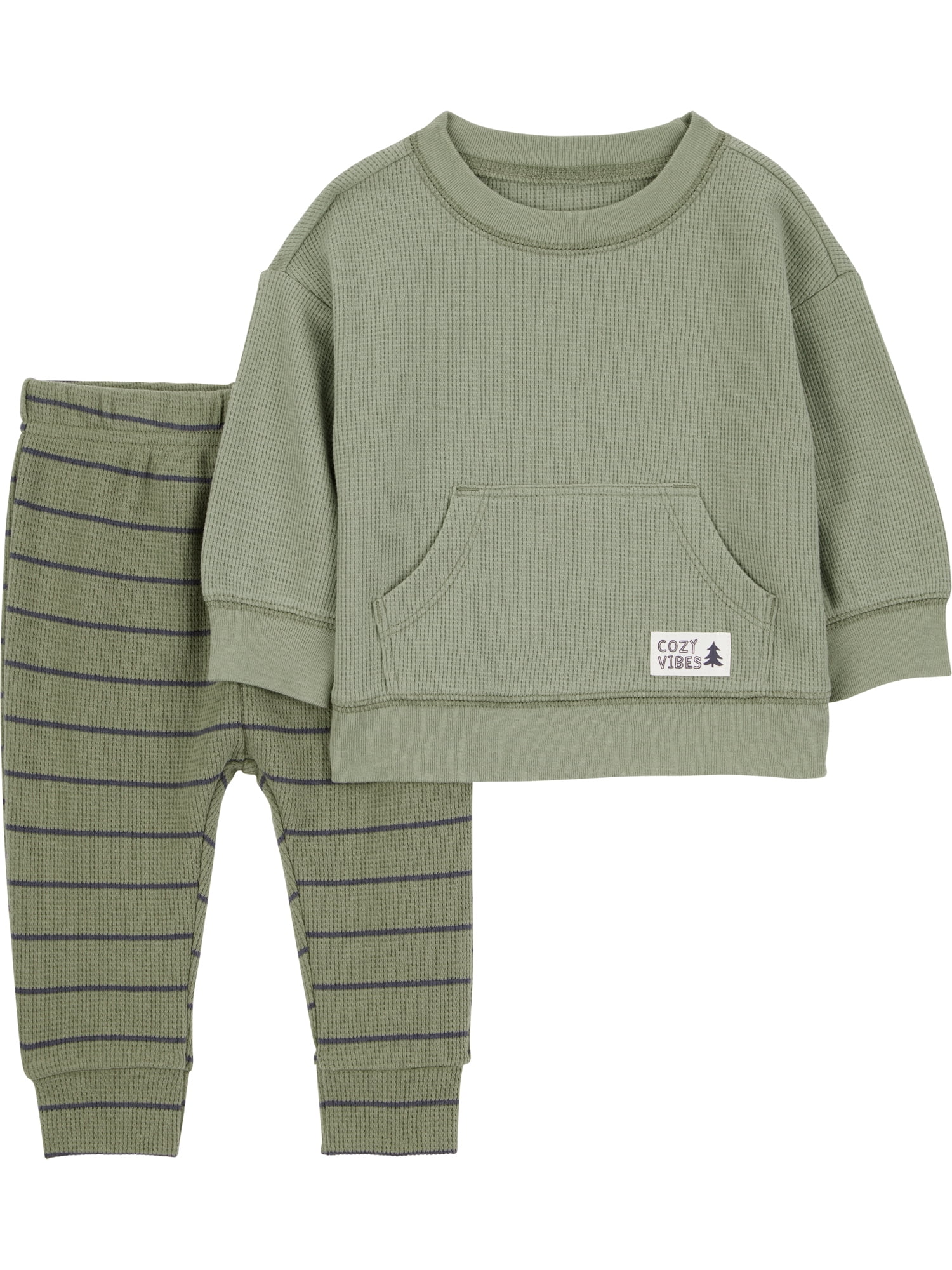 Carter's Child of Mine Baby Boy Outfit Set, 2-Piece, Sizes 0/3-24 Months