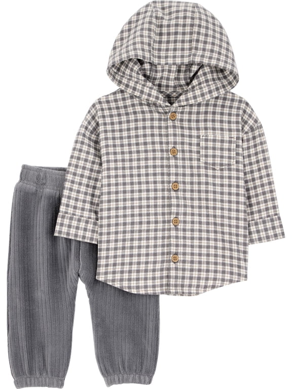 Baby Boy Outfit Set, 2-Piece, Sizes 0/3-24 Months