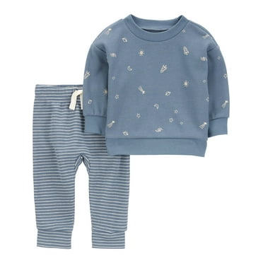 Carter's Child of Mine Baby Boy Outfit Set, 2-Piece, Sizes 0/3-24 Months