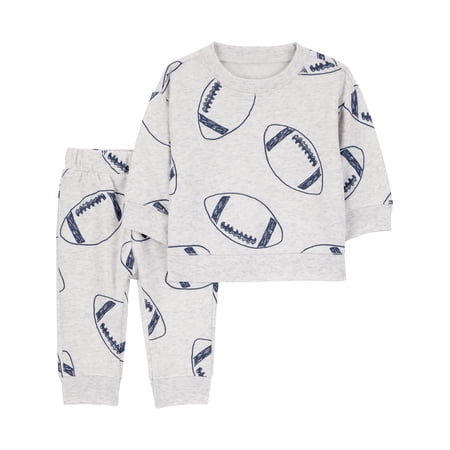Carter's Child of Mine Baby Boy Outfit Set, 2-Piece, Sizes 0/3-24 Months