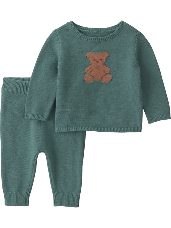 Baby Boy Outfit Set, 2-Piece, Sizes 0/3-24 Months