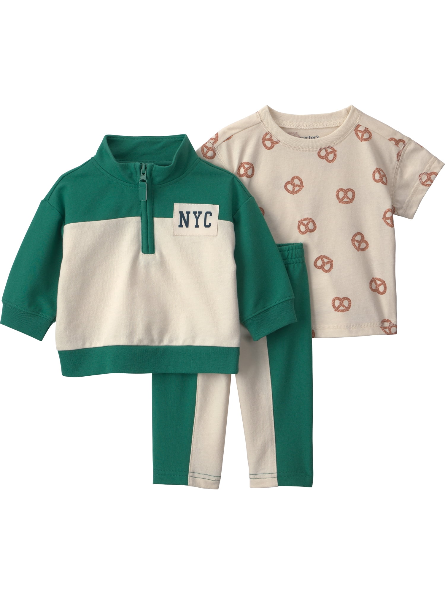 Carter's Child of Mine Baby Boy Outfit Set, 3-Piece, 0-24 Months
