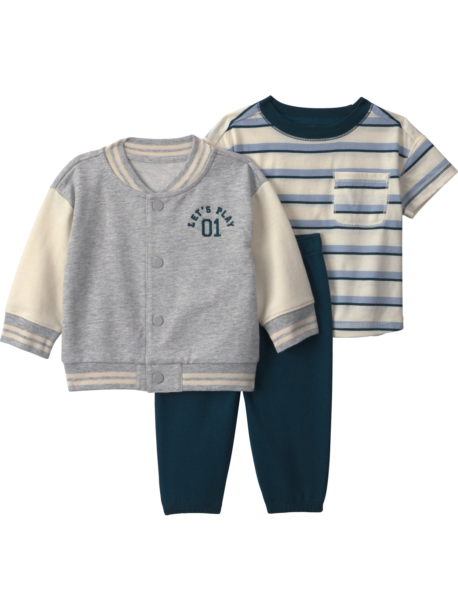 Carter's Child of Mine Baby Boy Outfit Set, 3-Piece, 0-24 Months