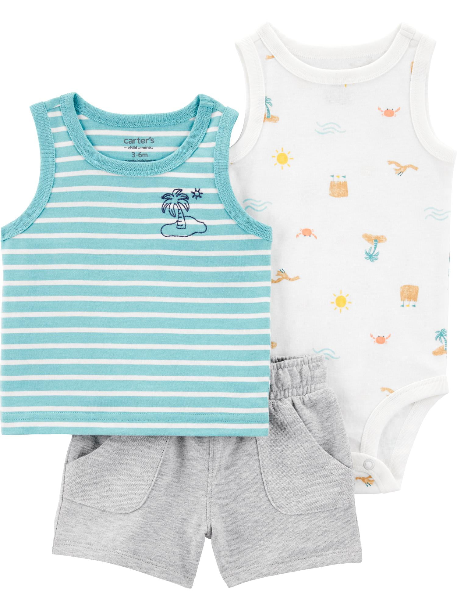 Carter s Child of Mine Baby Easter Outfit Set 2 Piece Sizes 0 3 18 Months