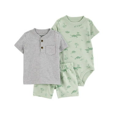 Carter's Child of Mine Baby Boy Outfit Set, 3-Piece, Sizes 0/3-24 Months