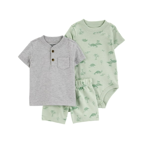 Carter's Child of Mine Baby Boy Outfit Set, 3-Piece, Sizes 0/3-24 Months