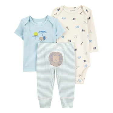 Carter's Child of Mine Baby Boy Outfit Set, 3-Piece, Sizes 0/3-24 Months