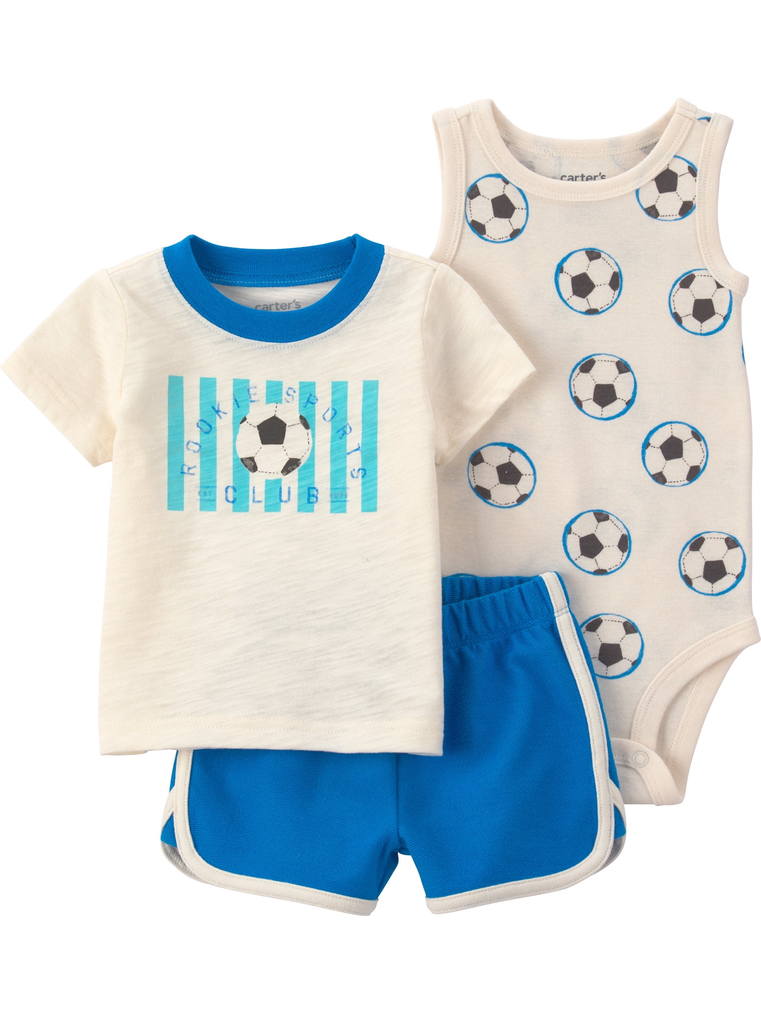 Carter's Child of Mine Baby Boy Outfit Set, 3-Piece, Sizes 0/3-24 Months
