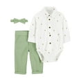 thumbnail image 1 of Carter's Child of Mine Baby Boy Outfit Set, 3-Piece, Sizes 0/3-24 Months, 1 of 7