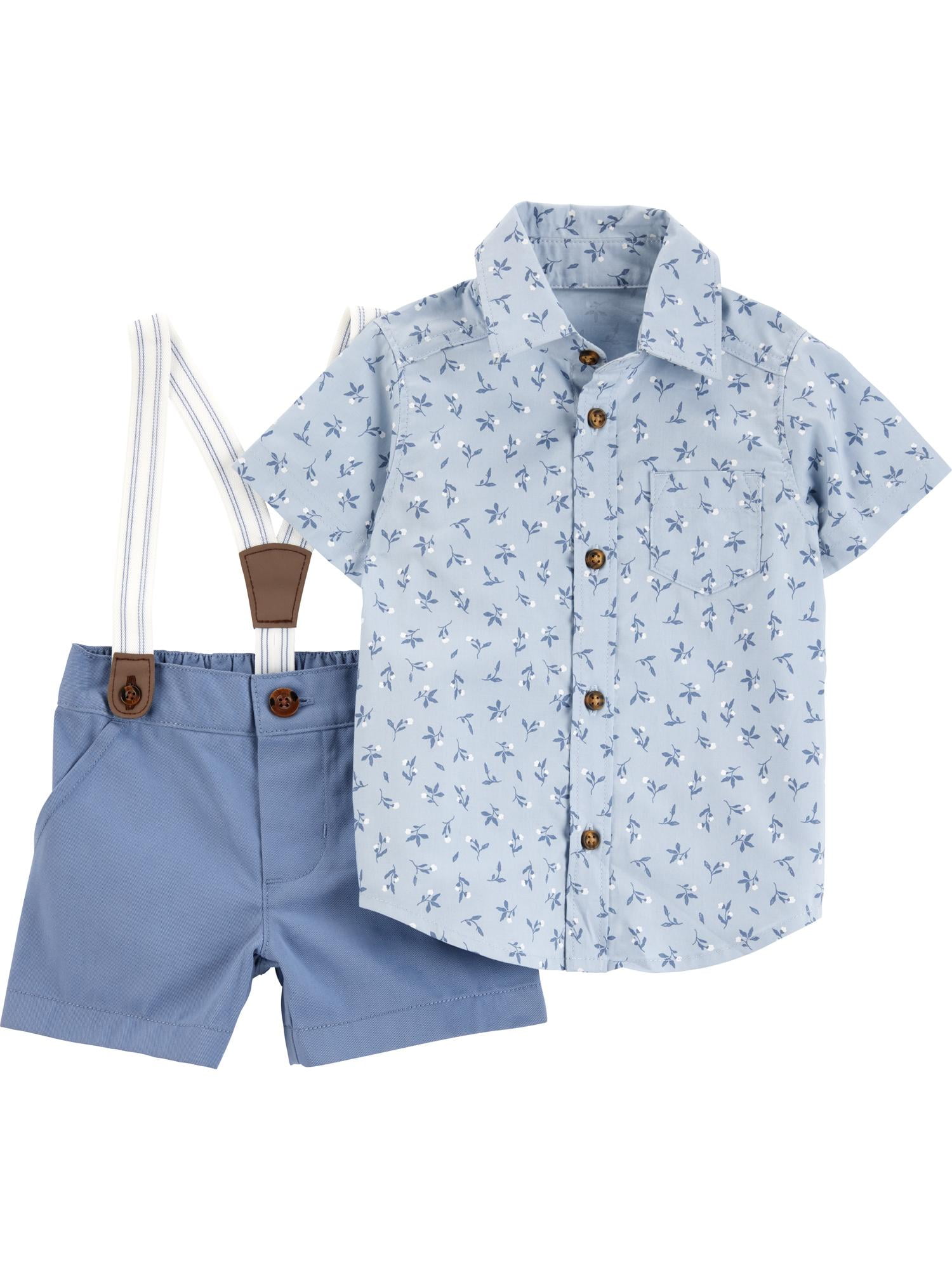 Carter's Child of Mine Baby Boy Outfit Set, 3-Piece, Sizes 0/3-24 Months