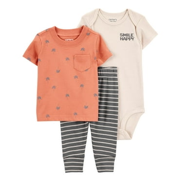 Carter's Child of Mine Baby Boy Outfit Set, 3-Piece, Sizes 0/3-24 Months