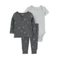thumbnail image 1 of Carter's Child of Mine Baby Boy Outfit Set, 3-Piece, Sizes Preemie-6/9 Months, 1 of 6