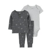 Carter's Child of Mine Baby Boy Outfit Set, 3-Piece, Sizes Preemie-6/9 Months
