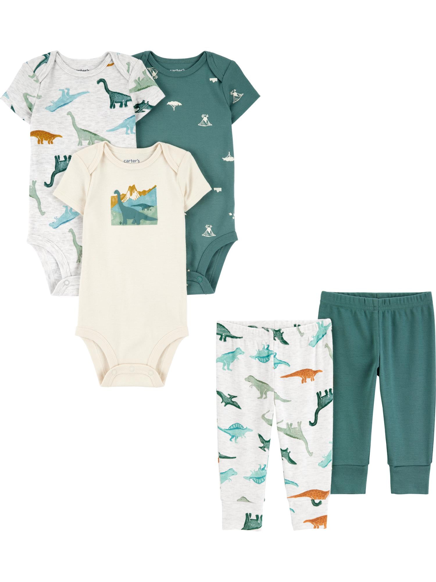 Carter's Child of Mine Baby Boy Outfit Set, 5-Piece, Sizes Preemie-18 Months
