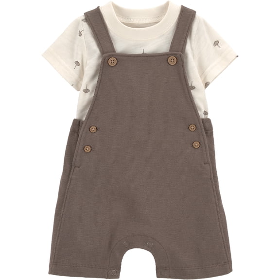 Carter's Child of Mine Baby Boy Overall Set, 2-Piece, Sizes 0/3-24 Months