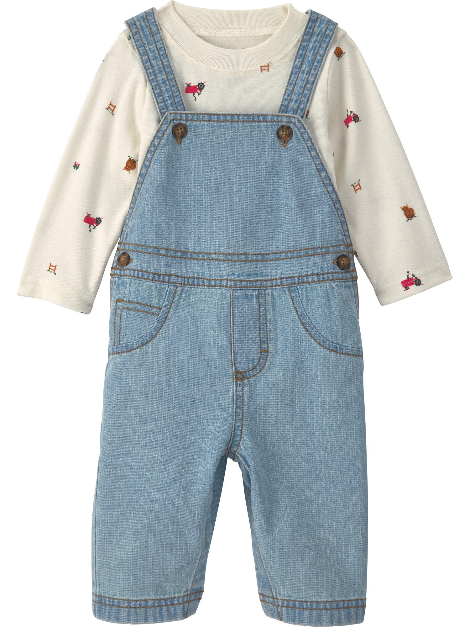 Carter's Child of Mine Baby Boy Overalls, 2-Piece, Sizes 0/3-24 Months