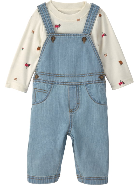 Baby Boy Overalls, 2-Piece, Sizes 0/3-24 Months