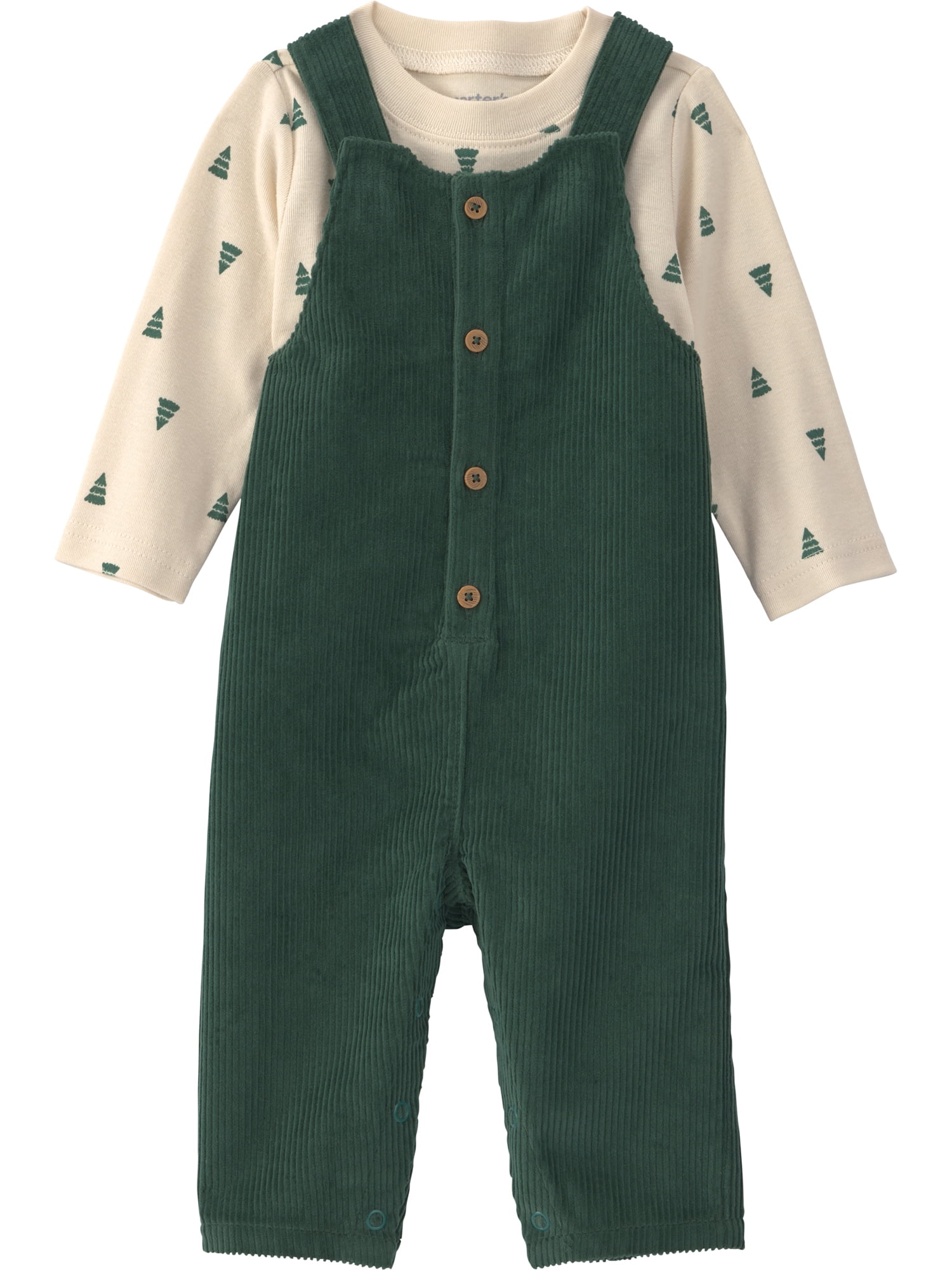 Carter's Child of Mine Baby Boy Overalls, 2-Piece, Sizes 0/3-24 Months
