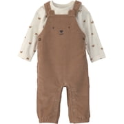 Baby Boy Overalls, 2-Piece, Sizes 0/3-24 Months