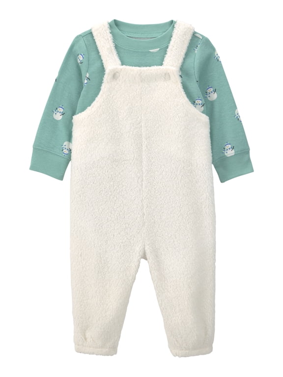 Baby Boy Overalls Jumper, 2-Piece, Sizes 0/3-24 Months