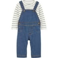 thumbnail image 1 of Carter's Child of Mine Baby and Toddler Boy Overalls Set, 2-Piece, Sizes 0/3-24 Months, 1 of 7