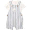 thumbnail image 1 of Carter's Child of Mine Baby Boy Overalls Set, 2-Piece, Sizes 0/3-24 Months, 1 of 8