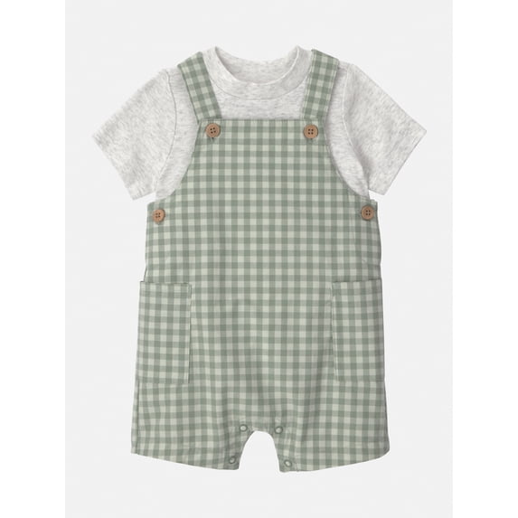 Carter's Child of Mine Baby Boy Overalls Set, 2-Piece, Sizes 0/3-24 Months