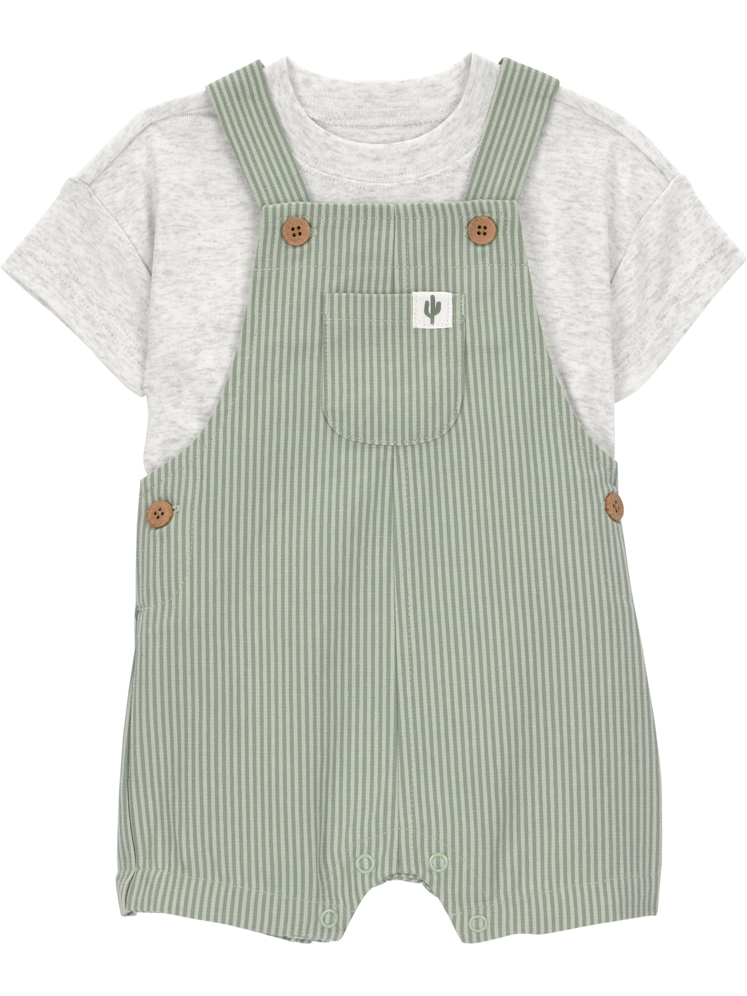 Carters Baby Boy Overalls Shark Print Sizes 0/3-24 Months