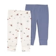 thumbnail image 1 of Carter's Child of Mine Baby Boy Pants, 2-Pack, Sizes Preemie-12 Months, 1 of 6