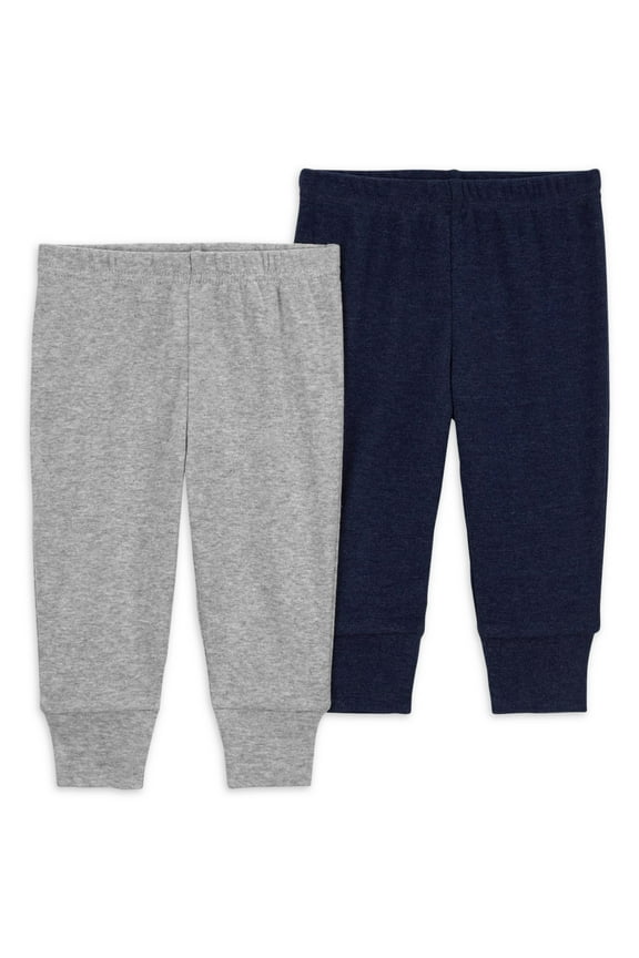 Baby Pants, 2-Pack, Sizes Preemie-12 Months