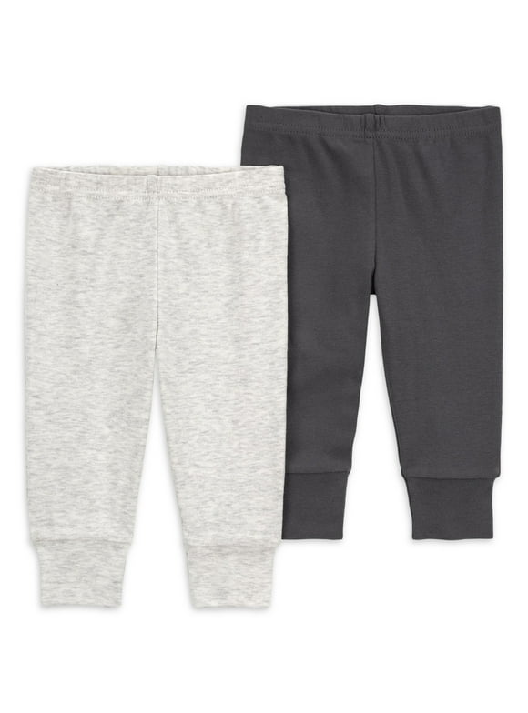 Baby Pants, 2-Pack, Sizes Preemie-18 Months