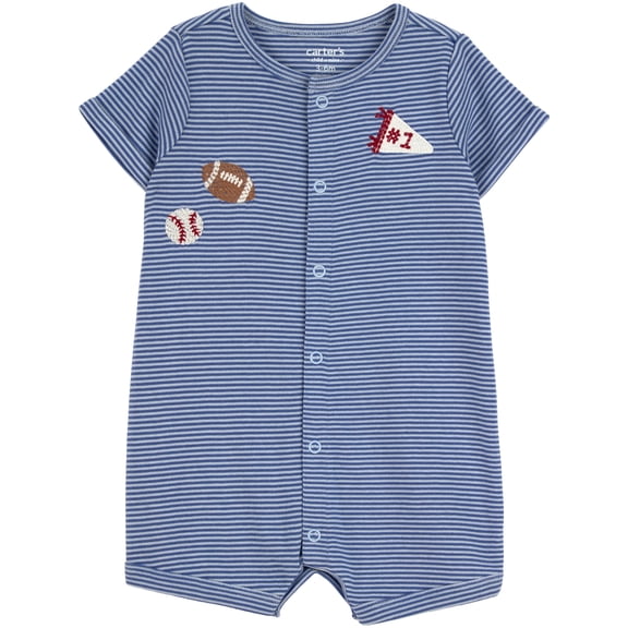 Carter's Child of Mine Baby Boy Romper, 0/3-24 Months