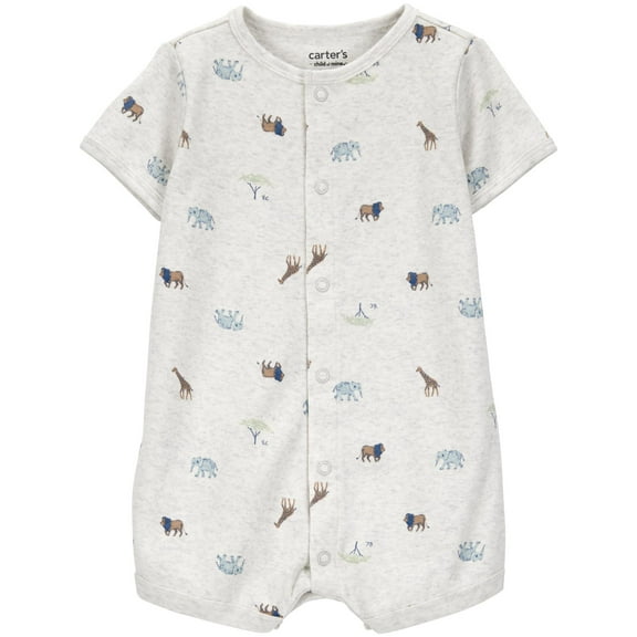 Carter's Child of Mine Baby Boy Romper, One-Piece, Sizes 0/3-24 Months