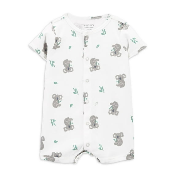 Carter's Child of Mine Baby Boy Romper, One-Piece, Sizes 0/3-24 Months