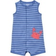 thumbnail image 1 of Carter's Child of Mine Baby Boy Romper, One-Piece, Sizes 0/3-24 Months, 1 of 5