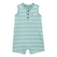 thumbnail image 1 of Carter's Child of Mine Baby Boy Romper, One-Piece, Sizes 0/3-24 Months, 1 of 5
