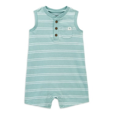 Carter's Child of Mine Baby Boy Romper, One-Piece, Sizes 0/3-24 Months