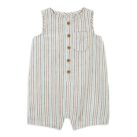 Carter's Child of Mine Baby Boy Romper, One-Piece, Sizes 0/3-24 Months
