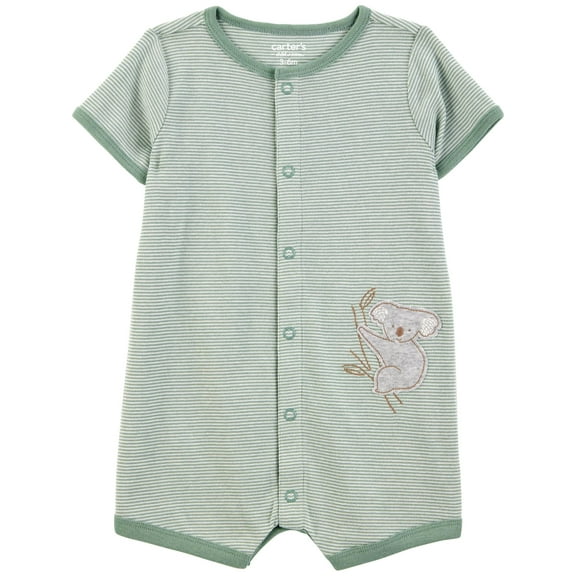 Carter's Child of Mine Baby Boy Romper, One-Piece, Sizes 0/3-24 Months