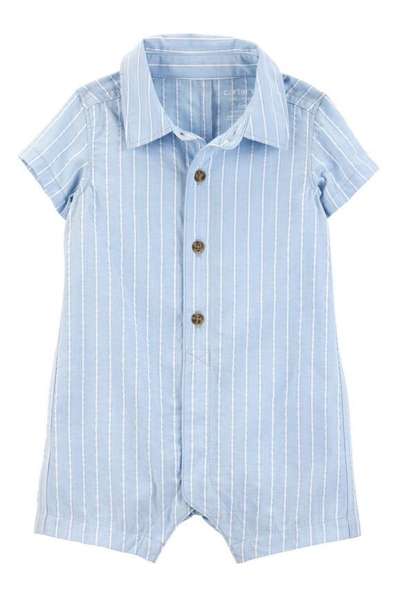 Baby Boy Romper, One-Piece, Sizes Newborn-12 Months