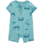 Carter's Child of Mine Baby Boy Romper, Sizes 0/3-24 Months
