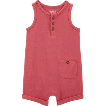 Carter's Child of Mine Baby Boy Romper, Sizes 0/3-24 Months